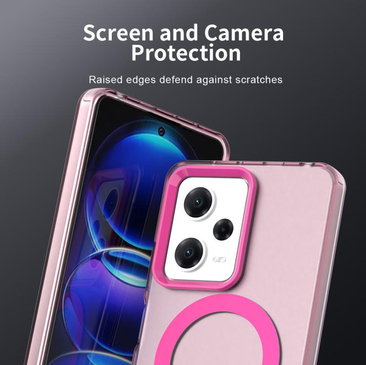 For Redmi Note 12 Pro 5G Global Candy Magsafe PC Hybrid TPU Phone Case