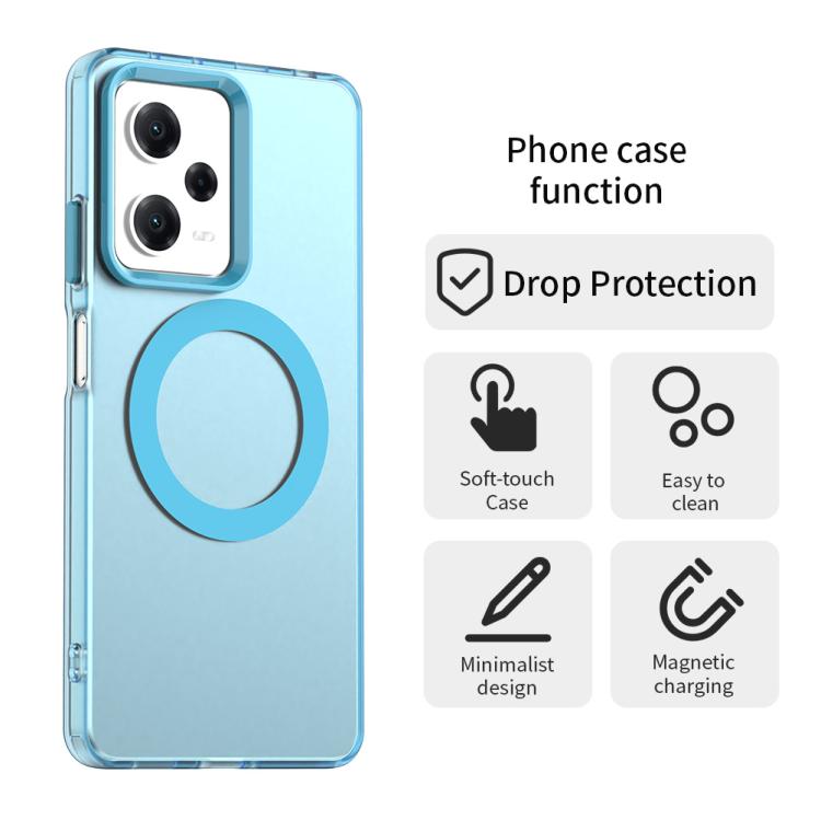 For Redmi Note 12 Pro 5G Global Candy Magsafe PC Hybrid TPU Phone Case