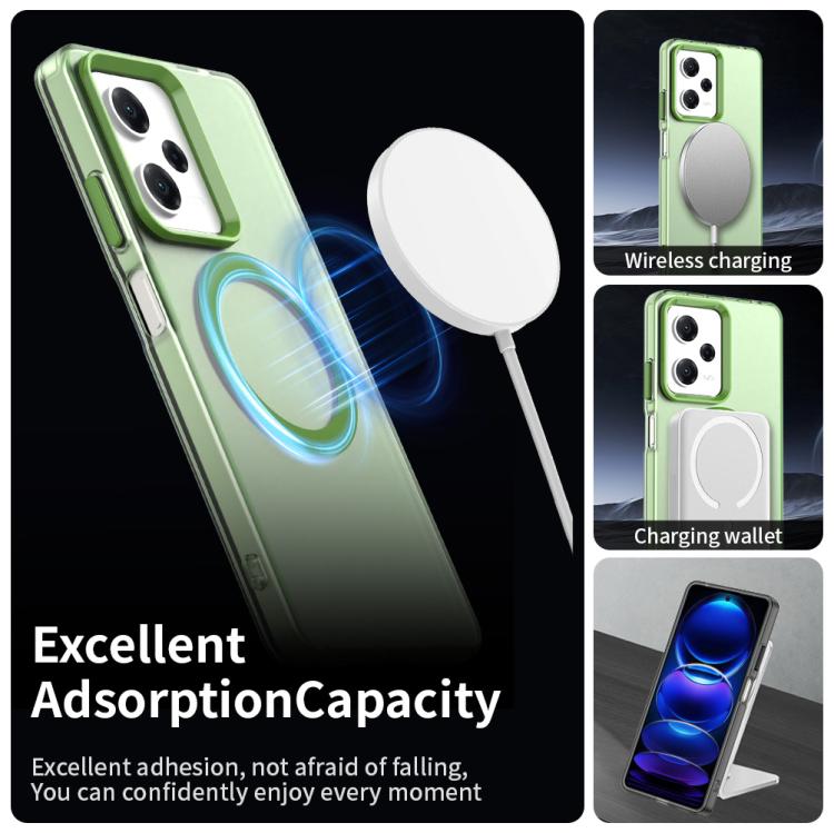 For Redmi Note 12 Pro 5G Global Candy Magsafe PC Hybrid TPU Phone Case
