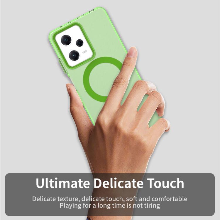 For Redmi Note 12 Pro 5G Global Candy Magsafe PC Hybrid TPU Phone Case