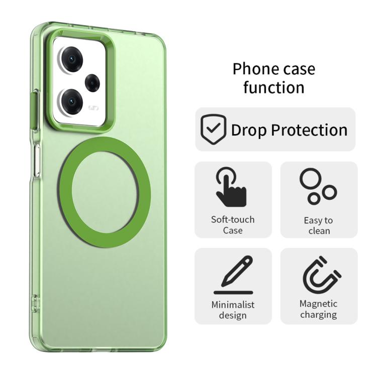 For Redmi Note 12 Pro 5G Global Candy Magsafe PC Hybrid TPU Phone Case