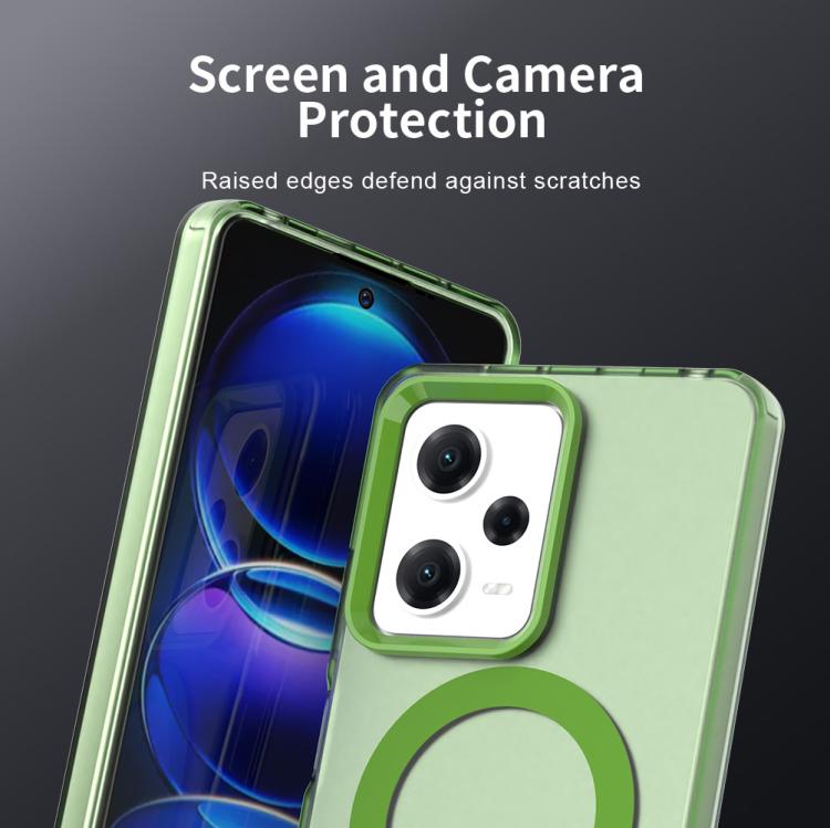 For Redmi Note 12 Pro 5G Global Candy Magsafe PC Hybrid TPU Phone Case