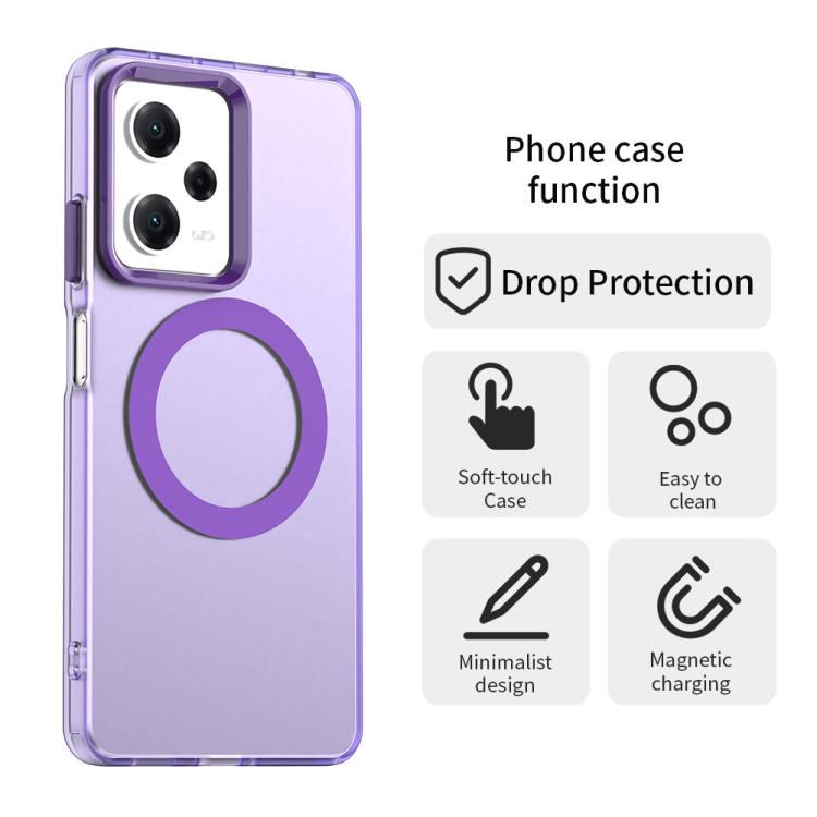 For Redmi Note 12 Pro 5G Global Candy Magsafe PC Hybrid TPU Phone Case