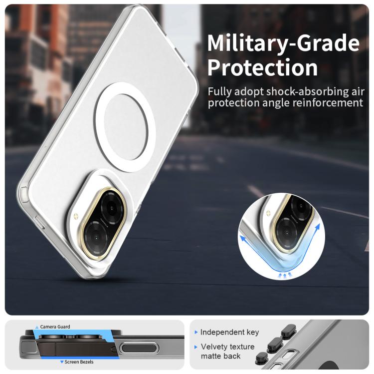 For Redmi A5 4G 171.7mm / Xiaomi Pcoc C71 Candy Magsafe PC Hybrid TPU Phone Case