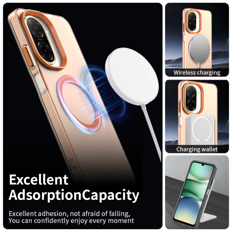 For Redmi A5 4G 171.7mm / Xiaomi Pcoc C71 Candy Magsafe PC Hybrid TPU Phone Case