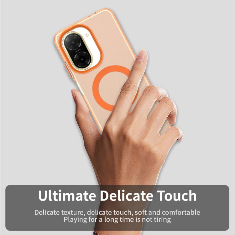For Redmi A5 4G 171.7mm / Xiaomi Pcoc C71 Candy Magsafe PC Hybrid TPU Phone Case