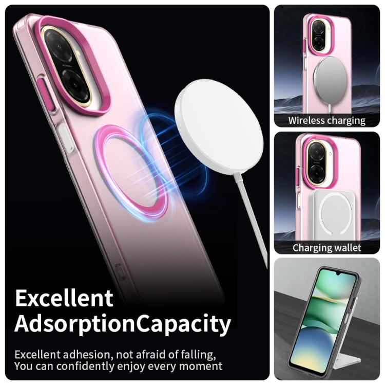 For Redmi A5 4G 171.7mm / Xiaomi Pcoc C71 Candy Magsafe PC Hybrid TPU Phone Case