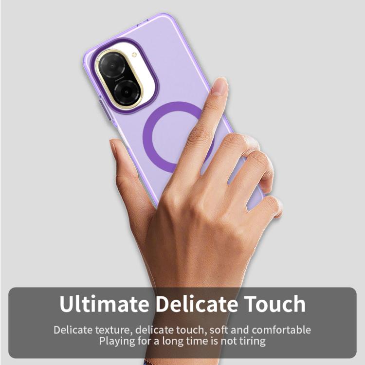 For Redmi A5 4G 171.7mm / Xiaomi Pcoc C71 Candy Magsafe PC Hybrid TPU Phone Case