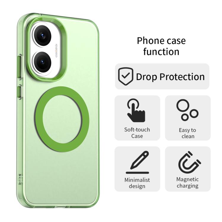 For Redmi Turbo 4 Pro 5G Candy Magsafe PC Hybrid TPU Phone Case
