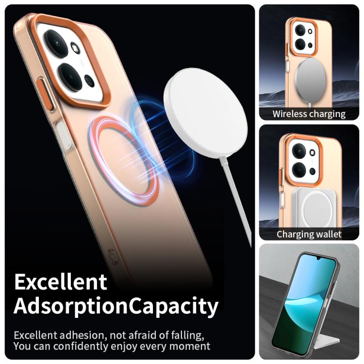 For Redmi 15C 5G / 4G EU 173mm Candy Magsafe PC Hybrid TPU Phone Case
