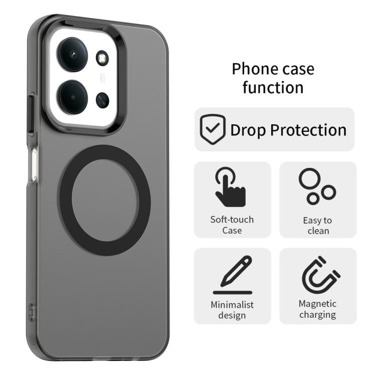 For Redmi 15C 5G / 4G EU 173mm Candy Magsafe PC Hybrid TPU Phone Case