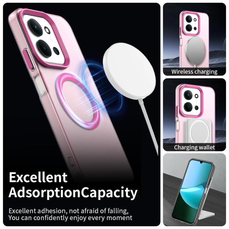 For Redmi 15C 5G / 4G EU 173mm Candy Magsafe PC Hybrid TPU Phone Case