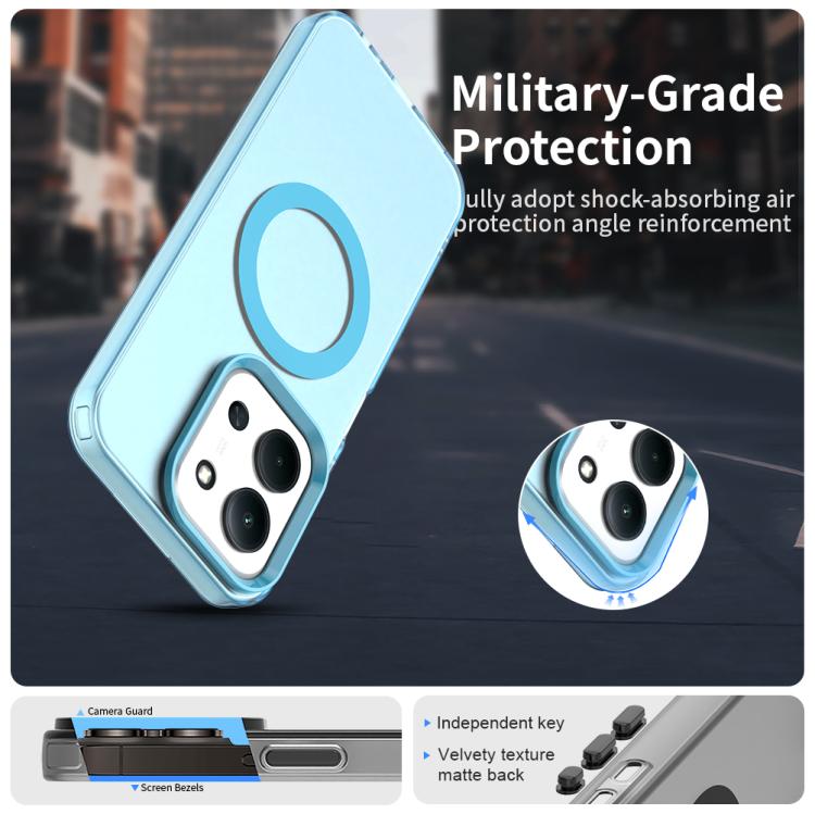 For Redmi 15C 5G / 4G EU 173mm Candy Magsafe PC Hybrid TPU Phone Case