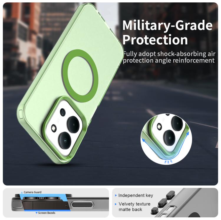 For Redmi 15C 5G / 4G EU 173mm Candy Magsafe PC Hybrid TPU Phone Case
