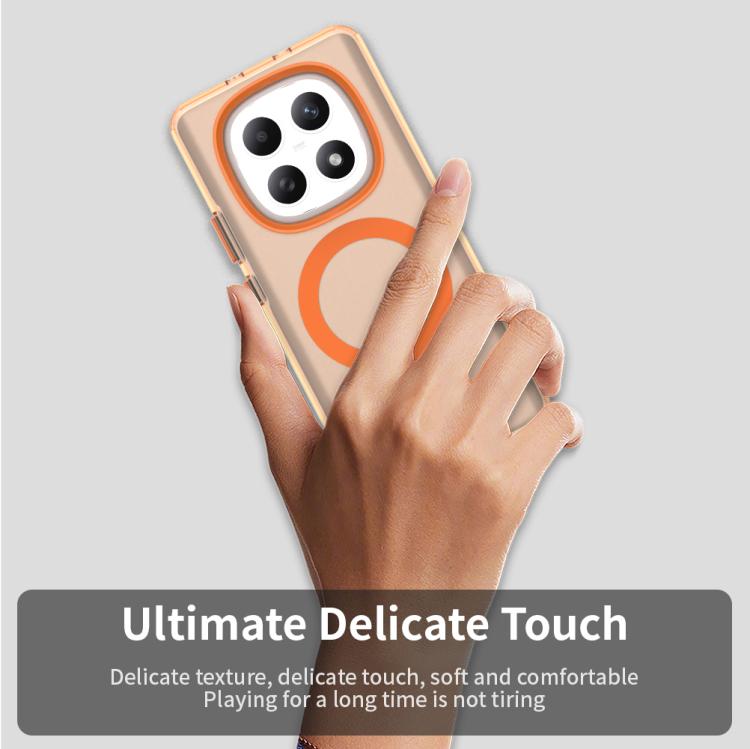 For Redmi Note 15 5G / 4G Global 164mm Candy Magsafe PC Hybrid TPU Phone Case