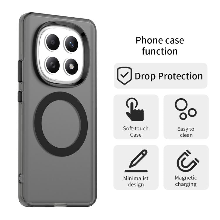 For Redmi Note 15 5G / 4G Global 164mm Candy Magsafe PC Hybrid TPU Phone Case
