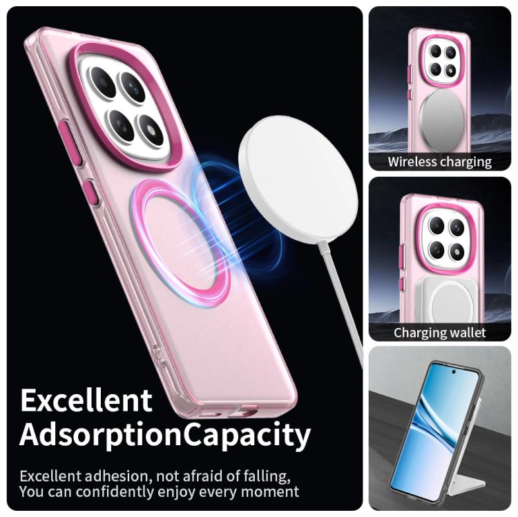 For Redmi Note 15 5G / 4G Global 164mm Candy Magsafe PC Hybrid TPU Phone Case