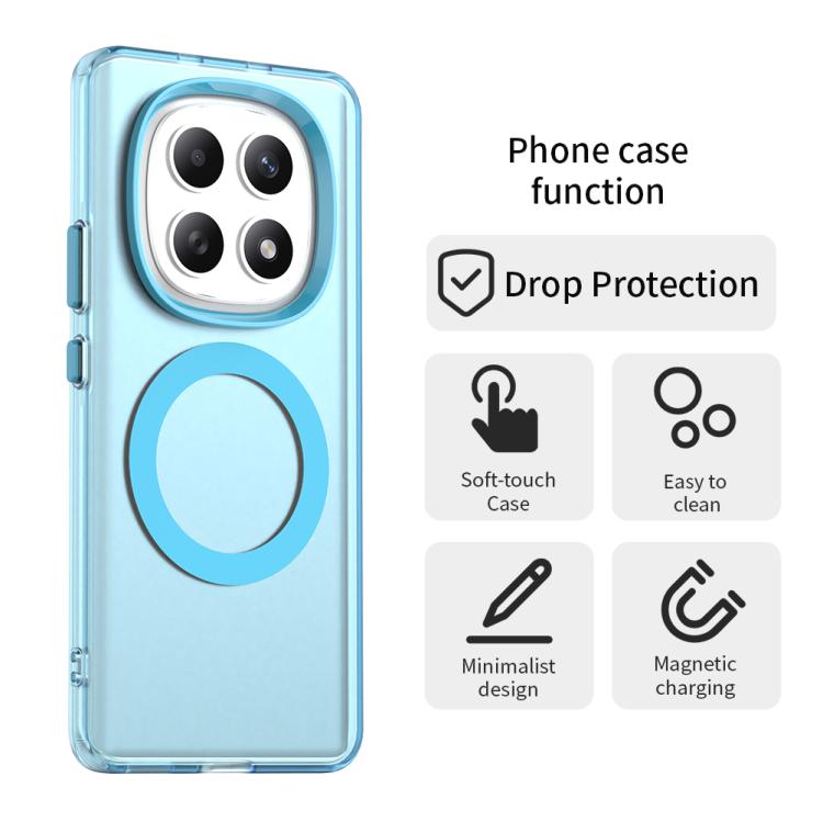 For Redmi Note 15 5G / 4G Global 164mm Candy Magsafe PC Hybrid TPU Phone Case