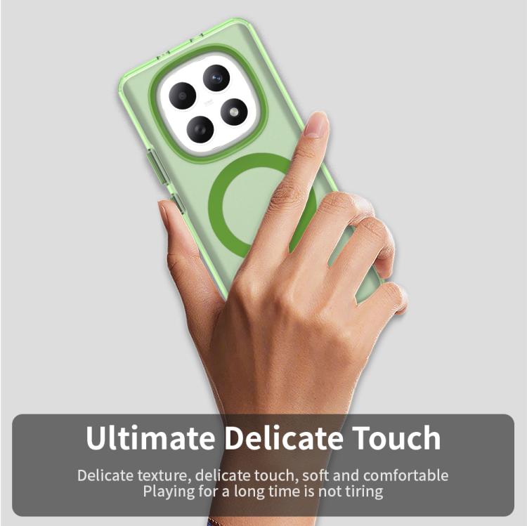 For Redmi Note 15 5G / 4G Global 164mm Candy Magsafe PC Hybrid TPU Phone Case