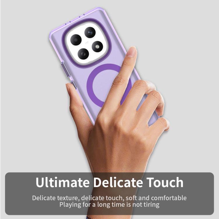 For Redmi Note 15 5G / 4G Global 164mm Candy Magsafe PC Hybrid TPU Phone Case
