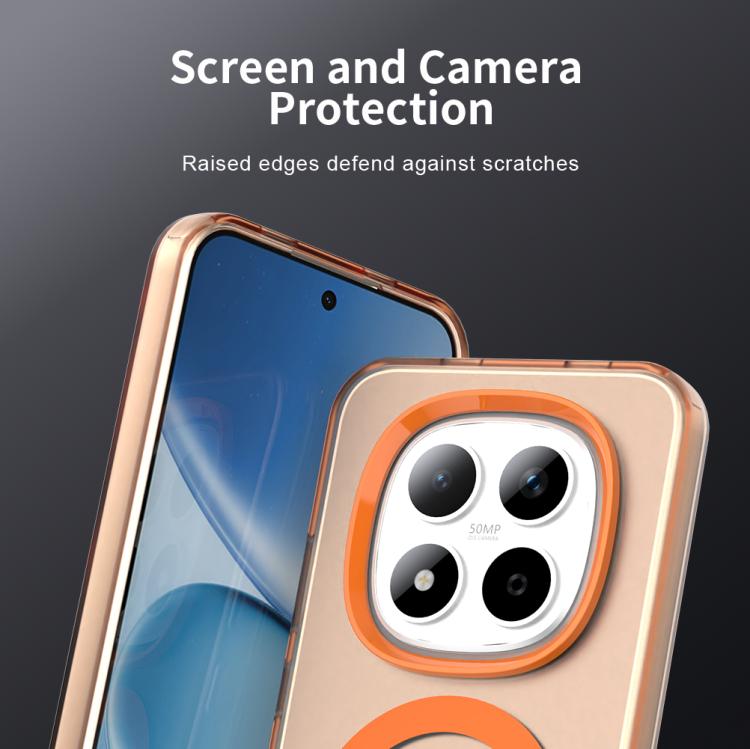 For Redmi Note 15 Pro 5G Global 163.6mm Candy Magsafe PC Hybrid TPU Phone Case