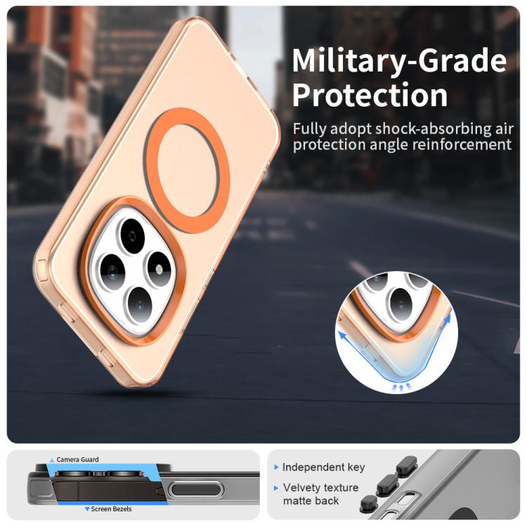 For Redmi Note 15 Pro 5G Global 163.6mm Candy Magsafe PC Hybrid TPU Phone Case