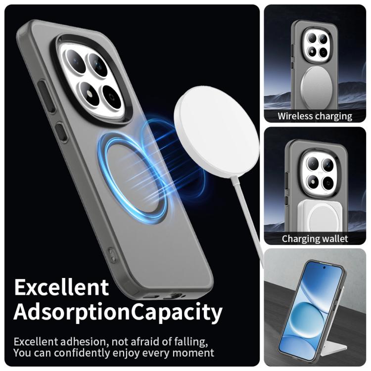 For Redmi Note 15 Pro 5G Global 163.6mm Candy Magsafe PC Hybrid TPU Phone Case