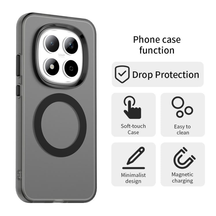 For Redmi Note 15 Pro 5G Global 163.6mm Candy Magsafe PC Hybrid TPU Phone Case