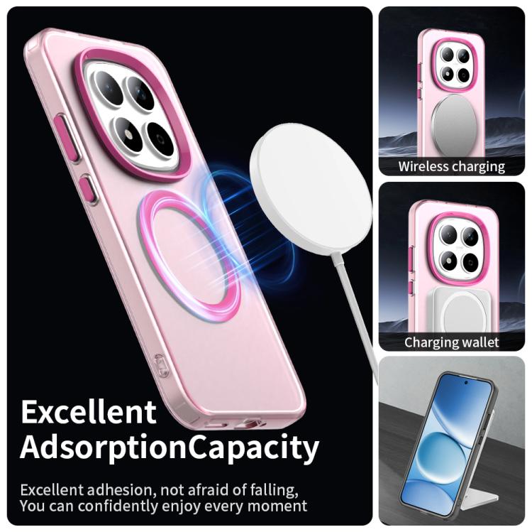For Redmi Note 15 Pro 5G Global 163.6mm Candy Magsafe PC Hybrid TPU Phone Case