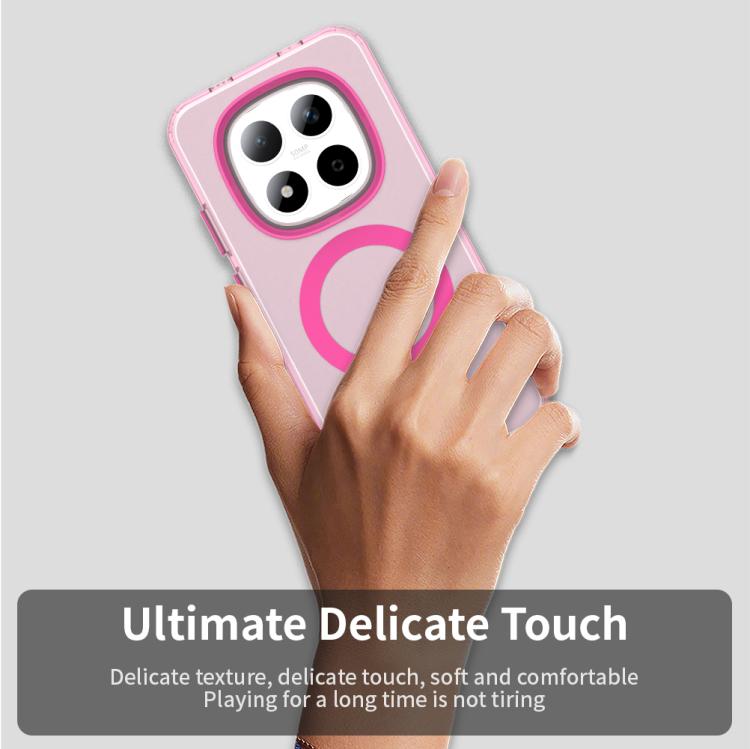 For Redmi Note 15 Pro 5G Global 163.6mm Candy Magsafe PC Hybrid TPU Phone Case