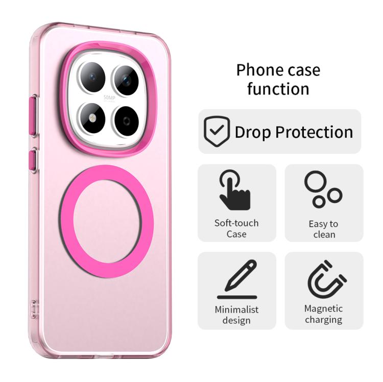 For Redmi Note 15 Pro 5G Global 163.6mm Candy Magsafe PC Hybrid TPU Phone Case