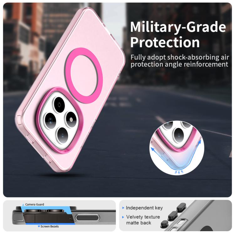 For Redmi Note 15 Pro 5G Global 163.6mm Candy Magsafe PC Hybrid TPU Phone Case