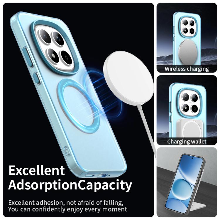 For Redmi Note 15 Pro 5G Global 163.6mm Candy Magsafe PC Hybrid TPU Phone Case