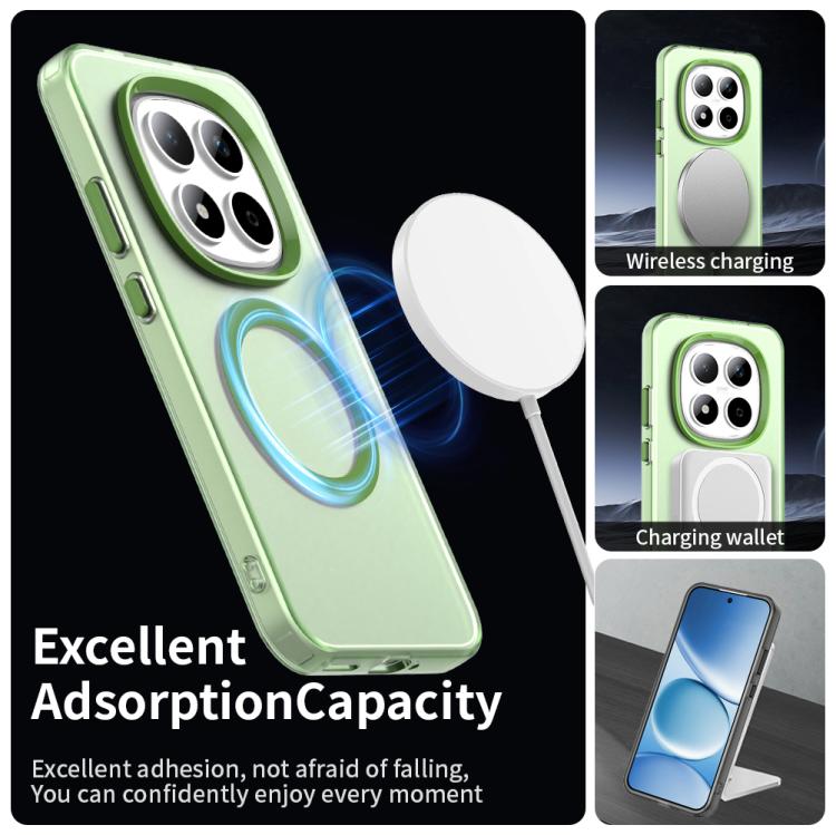 For Redmi Note 15 Pro 5G Global 163.6mm Candy Magsafe PC Hybrid TPU Phone Case