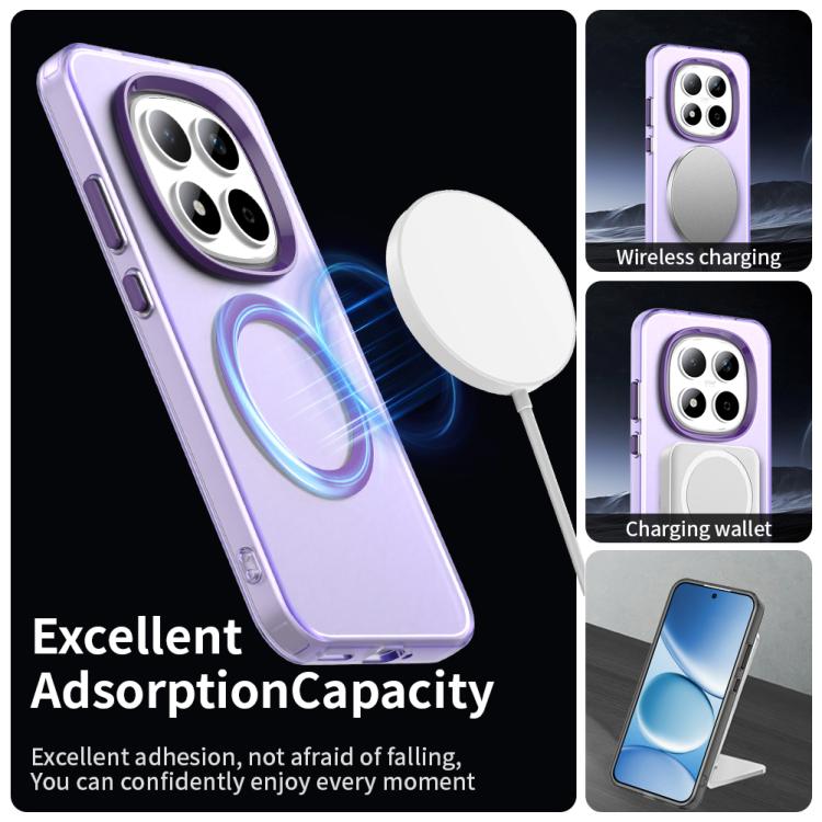 For Redmi Note 15 Pro 5G Global 163.6mm Candy Magsafe PC Hybrid TPU Phone Case