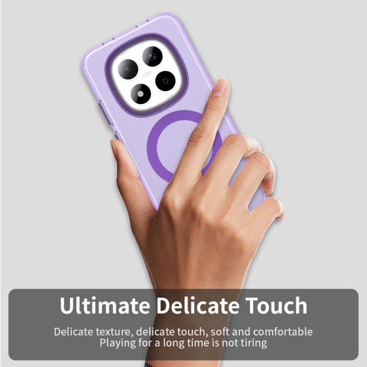 For Redmi Note 15 Pro 5G Global 163.6mm Candy Magsafe PC Hybrid TPU Phone Case