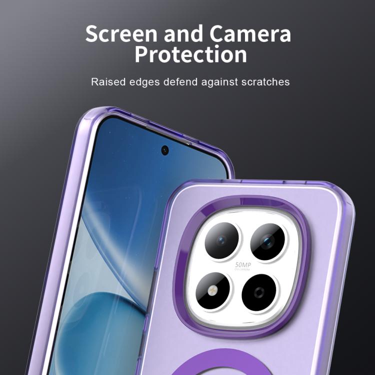 For Redmi Note 15 Pro 5G Global 163.6mm Candy Magsafe PC Hybrid TPU Phone Case