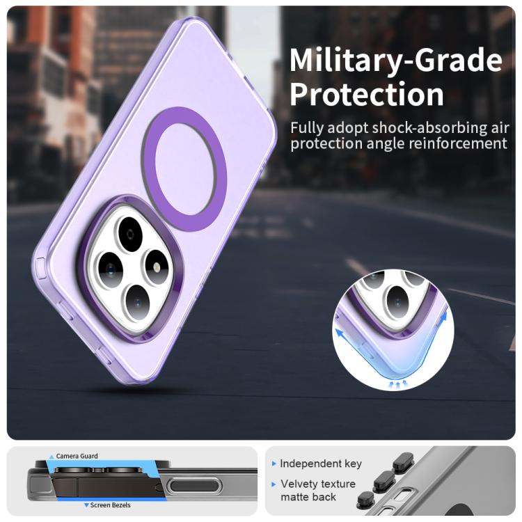 For Redmi Note 15 Pro 5G Global 163.6mm Candy Magsafe PC Hybrid TPU Phone Case