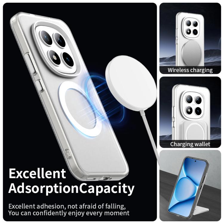 For Redmi Note 15 Pro+ 5G Global 163.3mm Candy Magsafe PC Hybrid TPU Phone Case