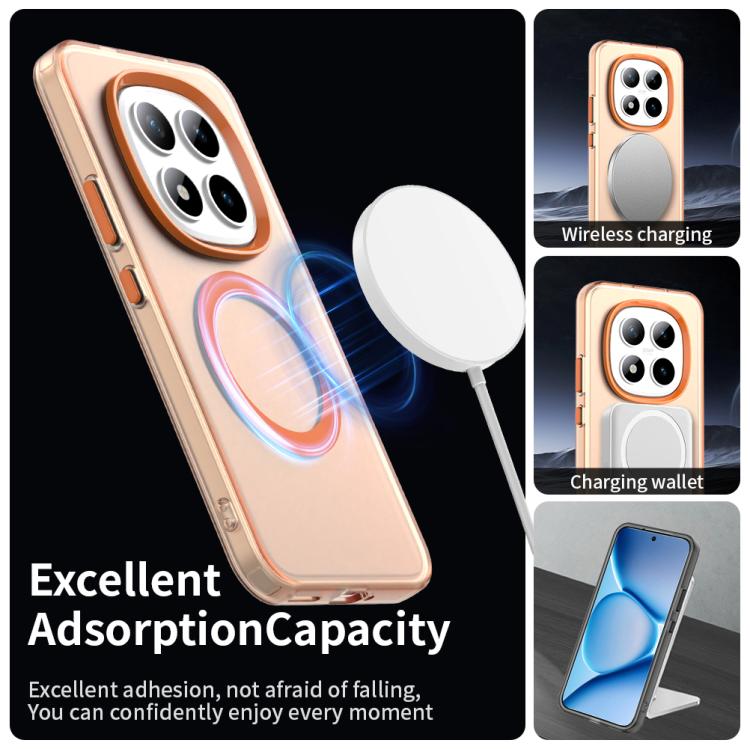For Redmi Note 15 Pro+ 5G Global 163.3mm Candy Magsafe PC Hybrid TPU Phone Case