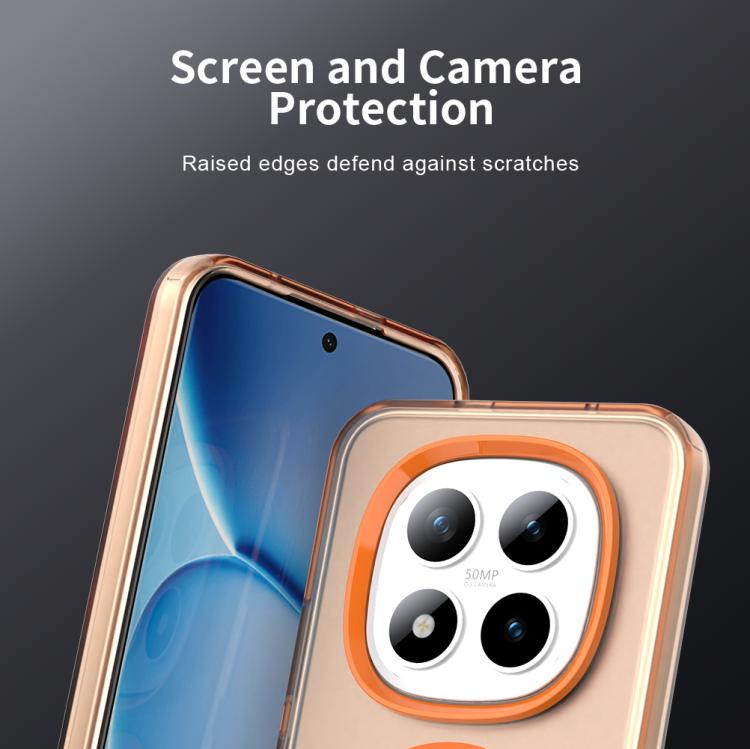 For Redmi Note 15 Pro+ 5G Global 163.3mm Candy Magsafe PC Hybrid TPU Phone Case