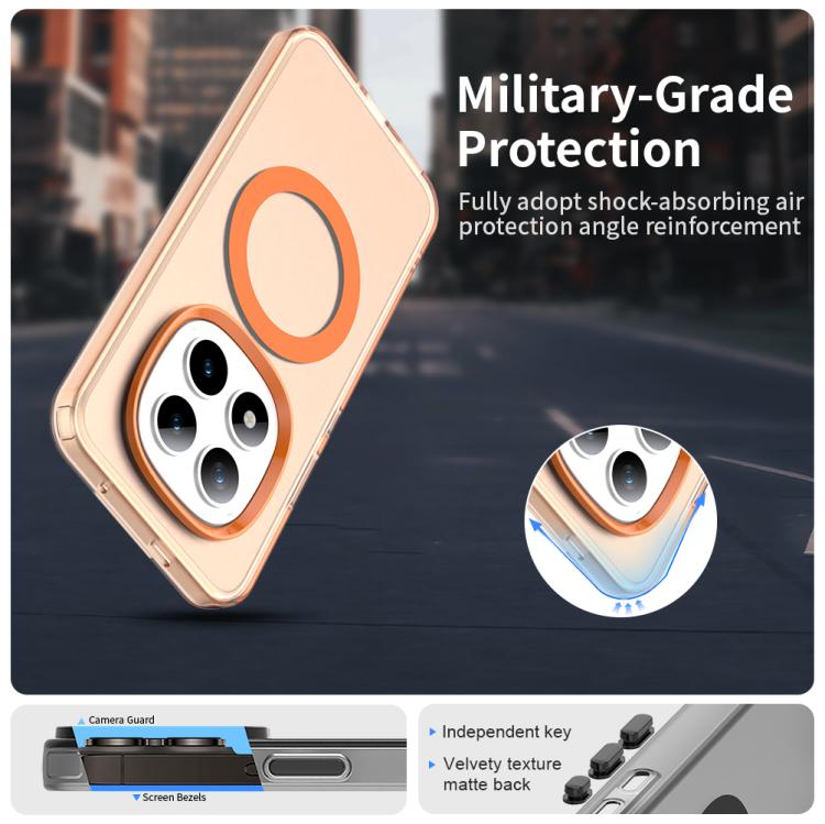 For Redmi Note 15 Pro+ 5G Global 163.3mm Candy Magsafe PC Hybrid TPU Phone Case