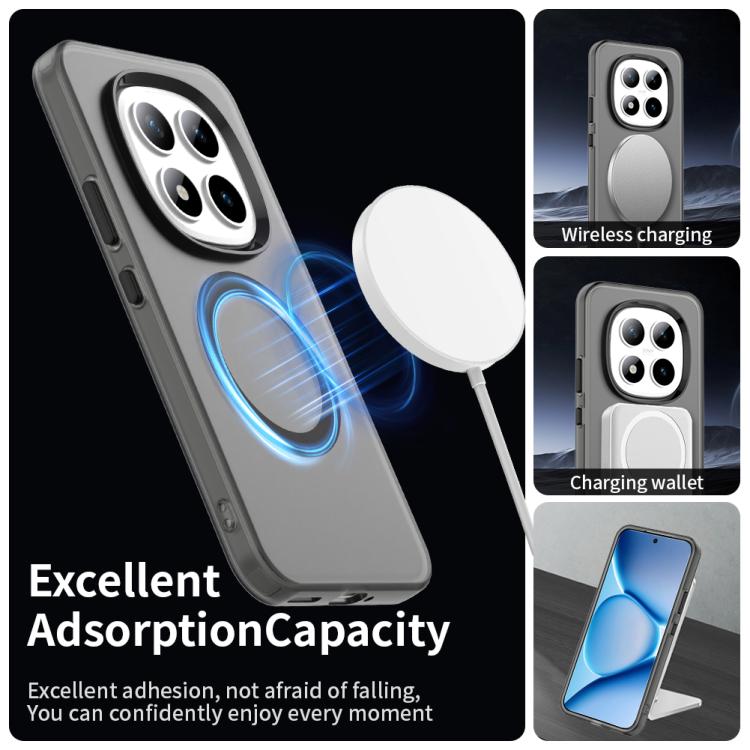 For Redmi Note 15 Pro+ 5G Global 163.3mm Candy Magsafe PC Hybrid TPU Phone Case