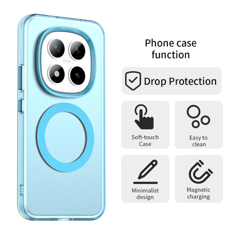 For Redmi Note 15 Pro+ 5G Global 163.3mm Candy Magsafe PC Hybrid TPU Phone Case