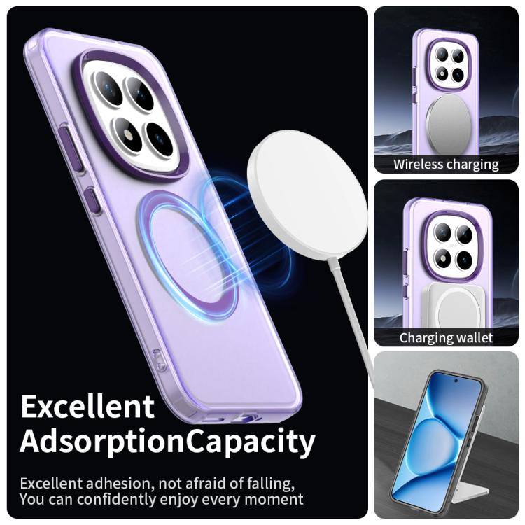 For Redmi Note 15 Pro+ 5G Global 163.3mm Candy Magsafe PC Hybrid TPU Phone Case