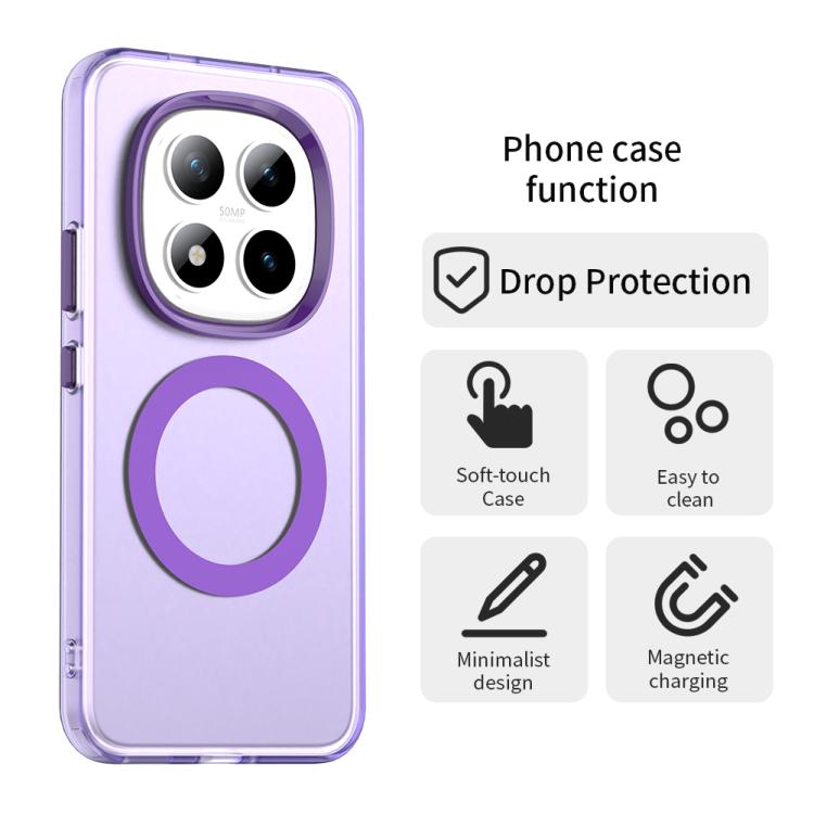 For Redmi Note 15 Pro+ 5G Global 163.3mm Candy Magsafe PC Hybrid TPU Phone Case