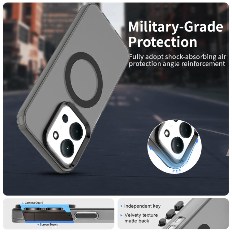 For Redmi 15C 5G / 4G Global 171mm Candy Magsafe PC Hybrid TPU Phone Case