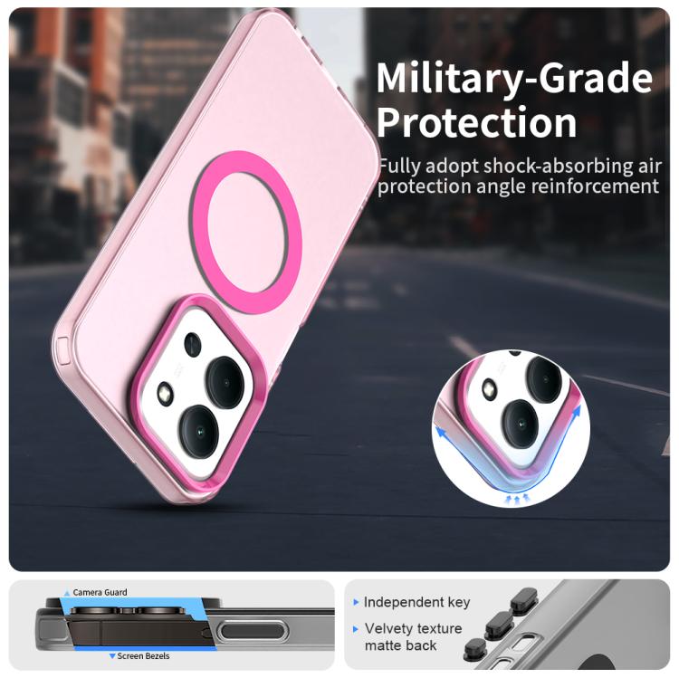 For Redmi 15C 5G / 4G Global 171mm Candy Magsafe PC Hybrid TPU Phone Case