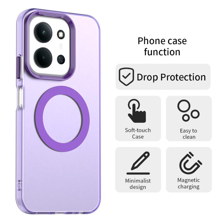 For Redmi 15C 5G / 4G Global 171mm Candy Magsafe PC Hybrid TPU Phone Case