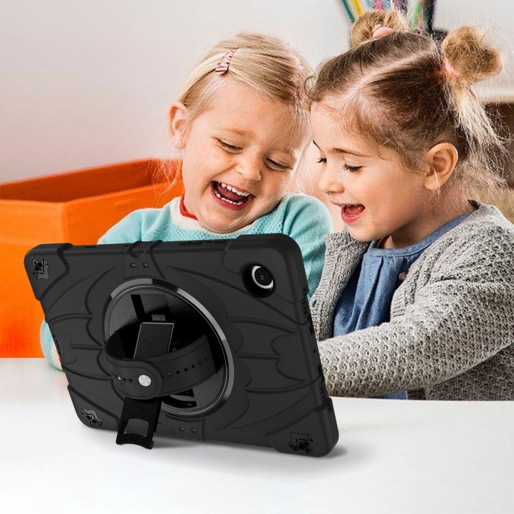 For Samsung Galaxy Tab A8 Bat Hand Grip Turntable Stand Tablet Case